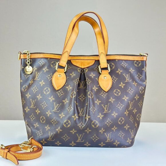 Louis Vuitton Monogram Canvas Palermo PM Shoulder Bag Crossbody - Picture 1 of 8